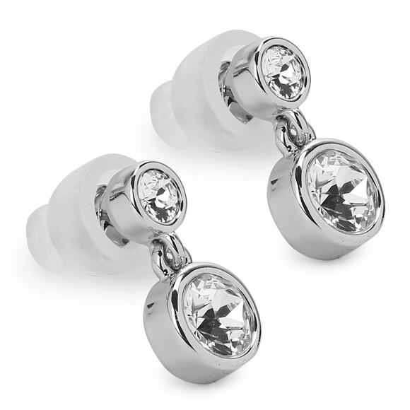 BOGO FREE STACKED CRYSTAL STUD HOLIDAY EARRINGS - Picture 1 of 5